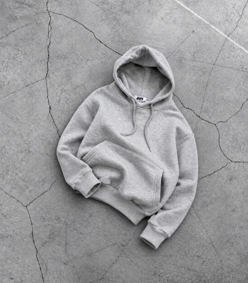 Hoodie gri e çelët – foto produkti